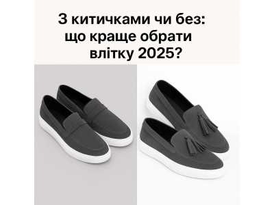 Лофери з китичками чи без? Порівнюємо моделі Kindzer LUX 2102 і 2112